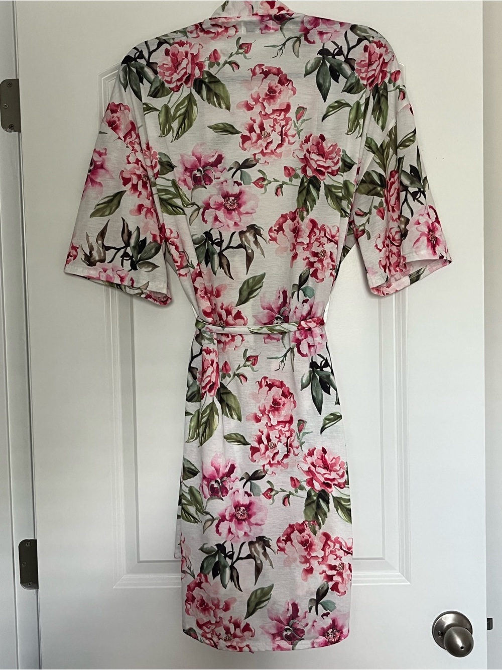 Show Me Your Mumu Brie Floral Thin Robe Womens Belted Garden of Blooms One Size - Picture 2 of 5